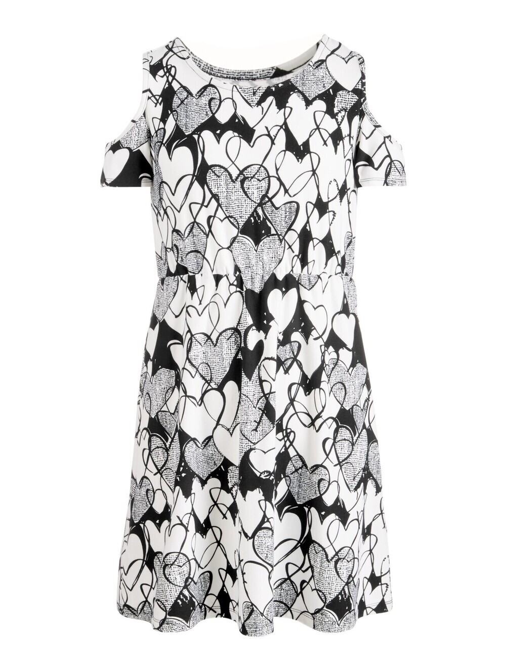 Epic Threads Big Kid Girls Printed Cold Shoulder Dress Size S
